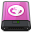 Pink Server W Icon 32x32 png